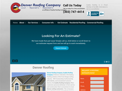 denverroofingcompany.net snapshot