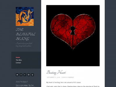 theblissfulbeings.com snapshot