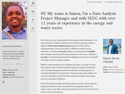 stevenobame.com snapshot