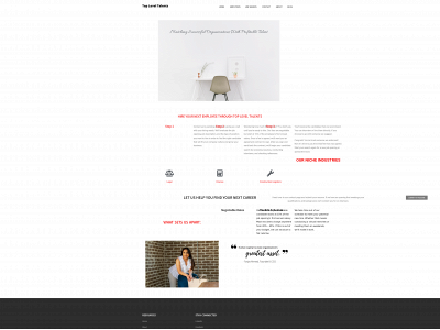 topleveltalents.com snapshot