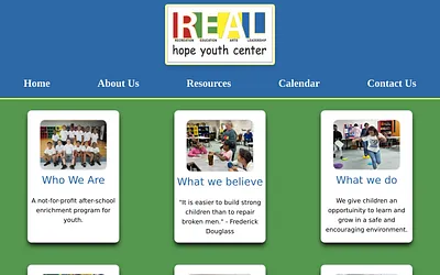 realhopeyouth.com snapshot