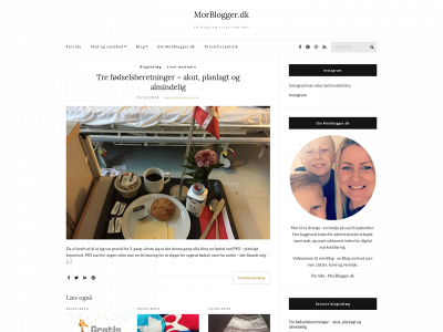morblogger.dk snapshot