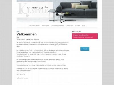 kgstyle.se snapshot