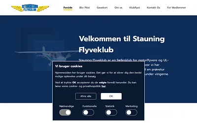 stauningflyveklub.dk snapshot