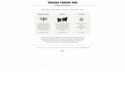 drtvinson.com snapshot