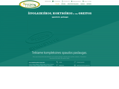 spaudoslankas.lt snapshot