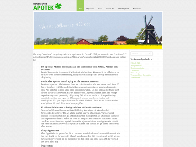 regementsapotek.se snapshot