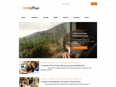 onecollegelife.com snapshot