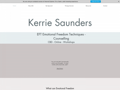 kerriesaunders.com.au snapshot