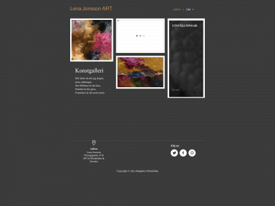 lenajonssonart.se snapshot