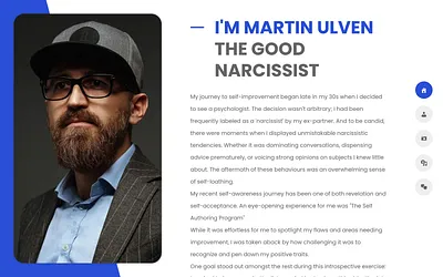 thegoodnarcissist.com snapshot