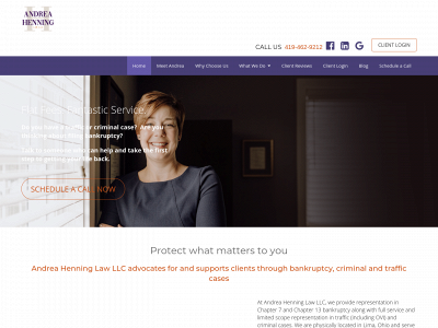 andreahenninglaw.com snapshot