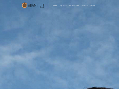 adamhuffguitar.com snapshot