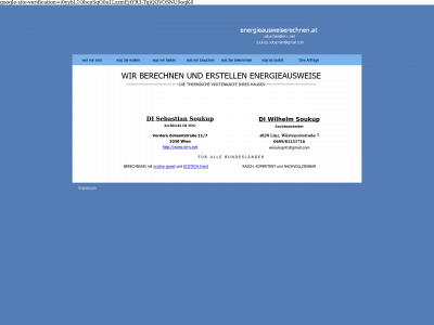 energieausweiserechnen.at snapshot