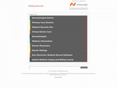 drstacymd.com snapshot