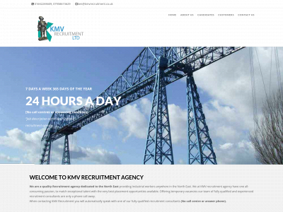 kmvrecruitment.co.uk snapshot