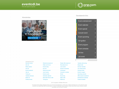 eventcdi.be snapshot