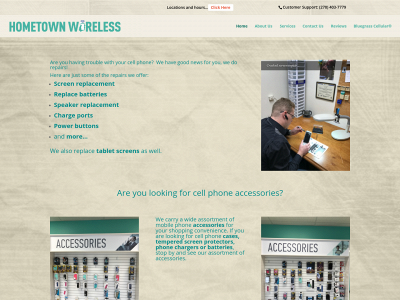 yourhometownwireless.com snapshot