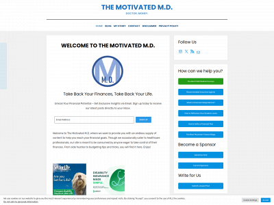 themotivatedmd.com snapshot