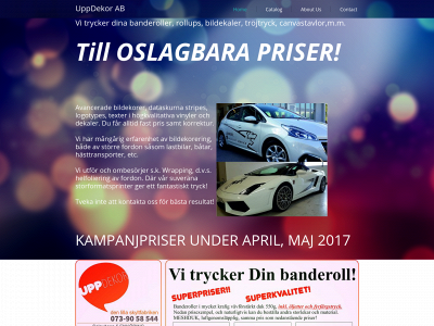 uppdekor.se snapshot