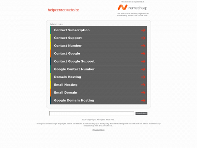 helpcenter.website snapshot