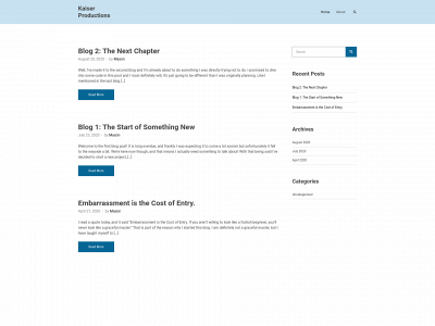 kaiser-productions.com snapshot