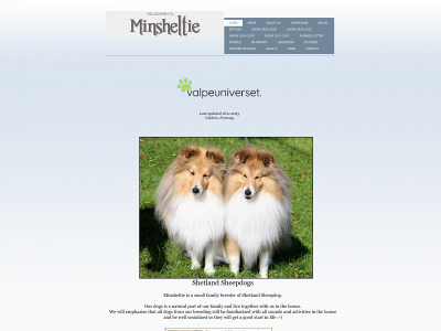 minsheltie.com snapshot