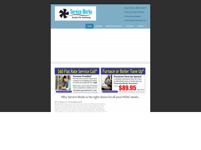 serviceworkshvac.com snapshot