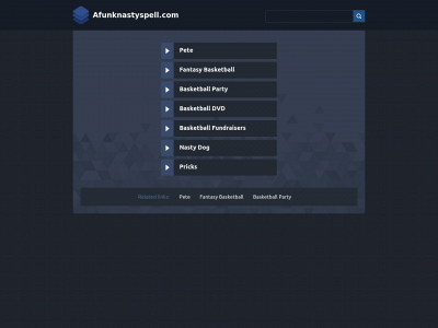 afunknastyspell.com snapshot