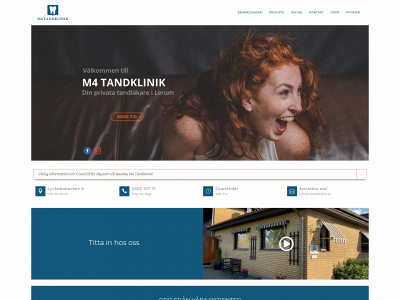 m4tandklinik.se snapshot