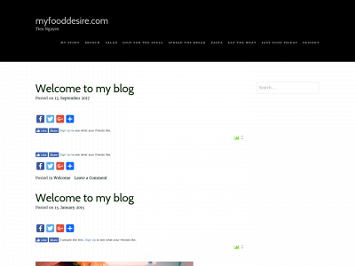 myfooddesire.com snapshot