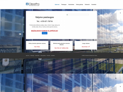 cleanpro.lt snapshot