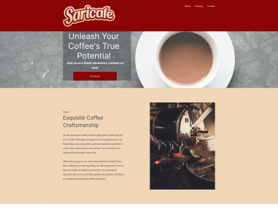 saricafe.com snapshot