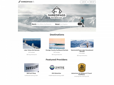 shredpass.com snapshot