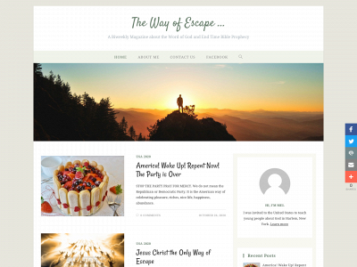 thewayofescape.org snapshot