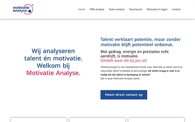 motivatieanalyse.nl snapshot