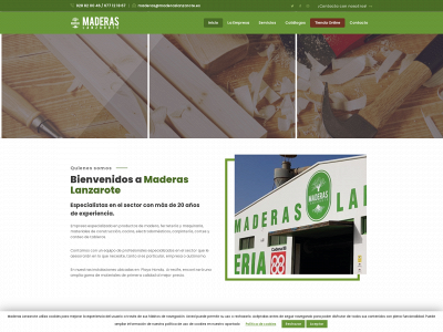 maderaslanzarote.es snapshot