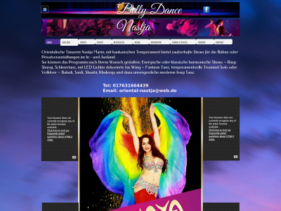 oriental-nastja.de snapshot