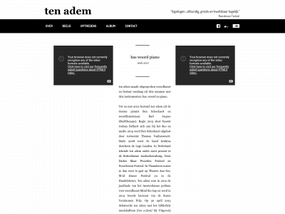 tenadem.be snapshot