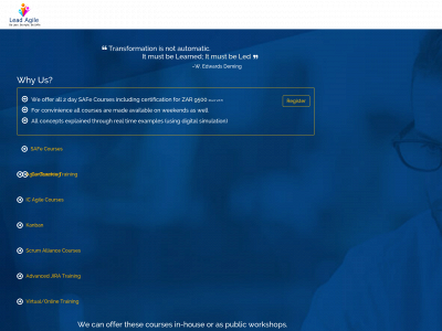 leadagile.site snapshot
