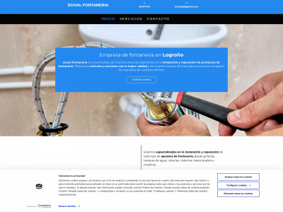 duvalfontaneria.es snapshot