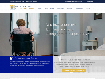 ricepersonalinjury.com snapshot