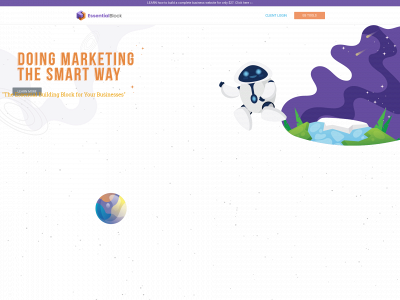 essentialblock.com snapshot