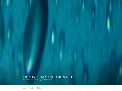 artsinsomaandthevalley.com snapshot