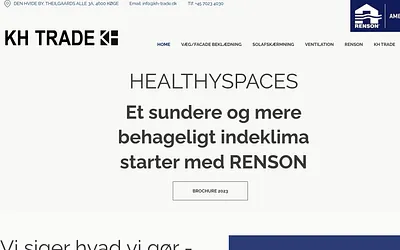 healthyspaces.dk snapshot