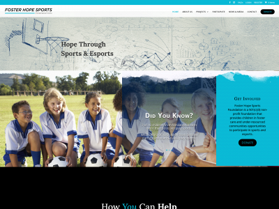 fosterhopesports.org snapshot