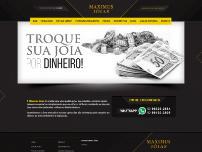 maximusjoias.com.br snapshot