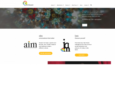 kaleidoscopetd.org snapshot