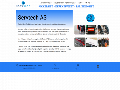 servtech.no snapshot