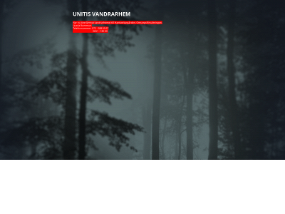 unitisvandrarhem.se snapshot